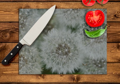 Planche à  découper Graines de pissenlit