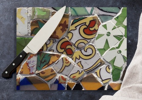 Planche à  découper Mosaà¯que 5