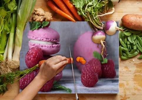 Planche à  découper Macarons