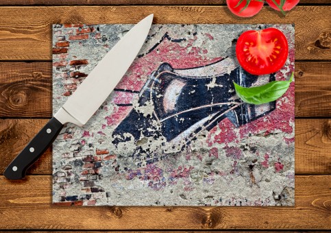 Planche à  découper Chaussure