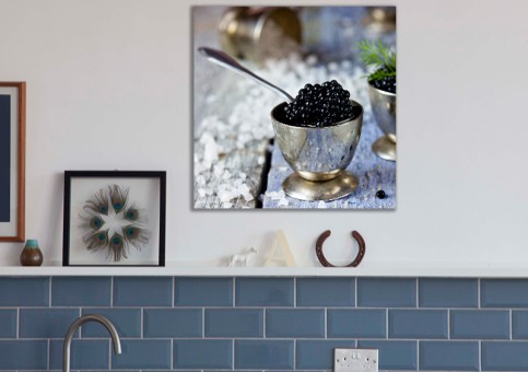 Tableaux personnalisés  Caviar noir