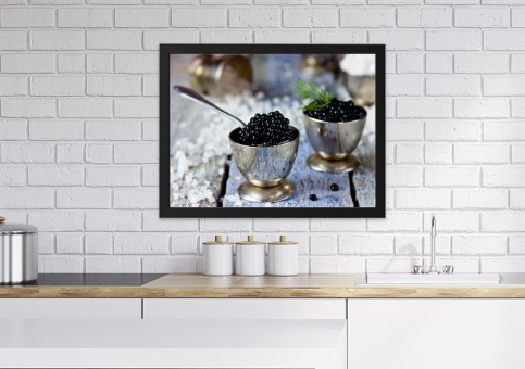 Tableaux personnalisés  Caviar noir