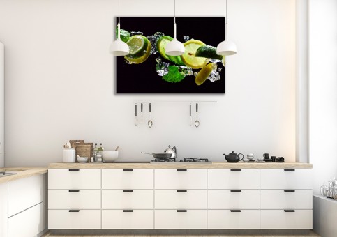 Tableaux personnalisés  Bulles de citron