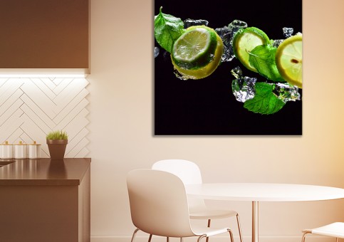 Tableaux personnalisés  Bulles de citron