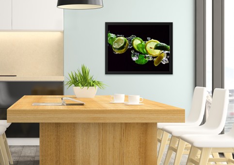 Tableaux personnalisés  Bulles de citron