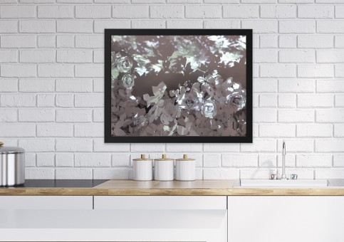 Tableaux personnalisés  Fleurs de papier