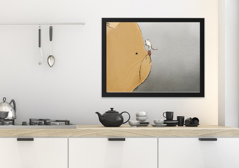 Tableaux personnalisés  Chat et souris