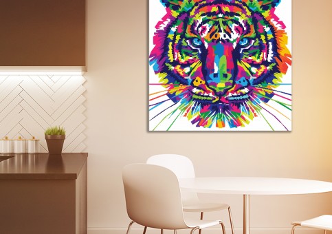 Tableaux personnalisés  Tigre