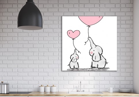Tableaux personnalisés  Eléphant