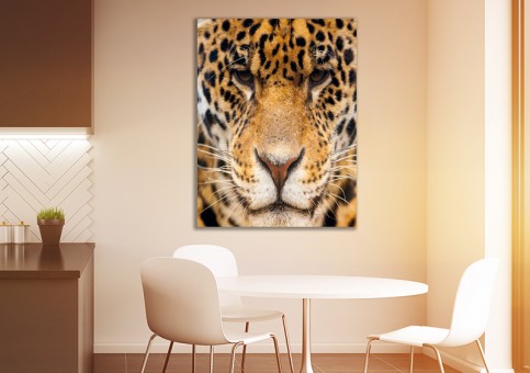 Tableaux personnalisés  Portrait Léopard