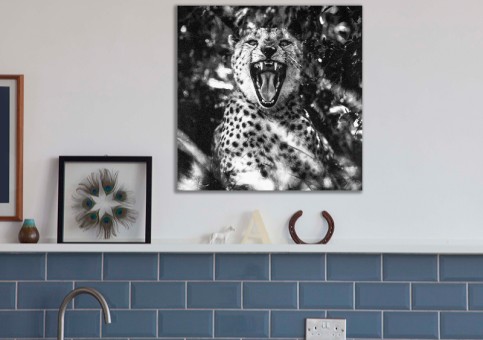 Tableaux personnalisés  Portrait de Guépard 