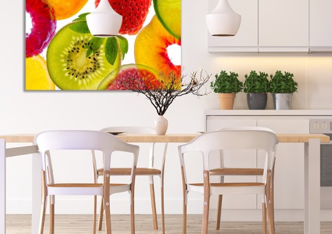 Tableaux personnalisés  Meli melo fruits 19