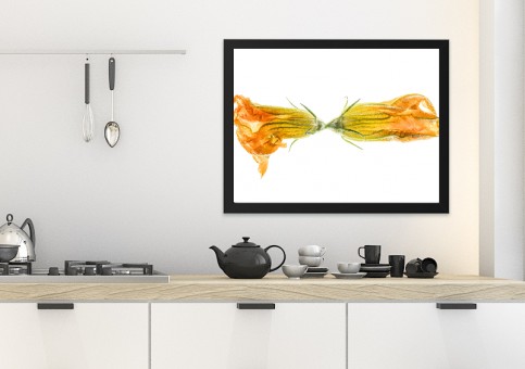 Tableaux personnalisés  Fleurs de courgette
