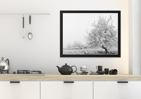 Tableaux personnalisés  paysage de neige