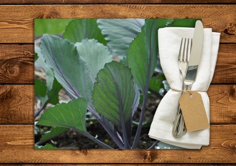 set de table personnalisé Choux