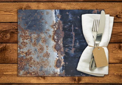 set de table personnalisé Rouille 3