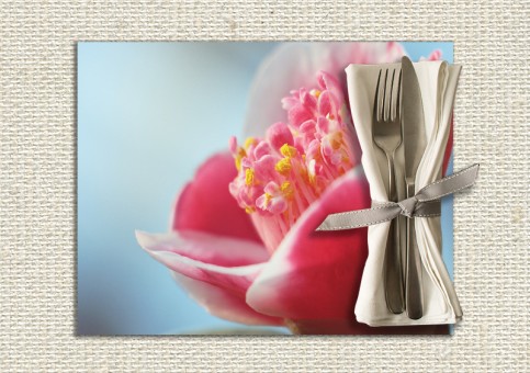 set de table personnalisé Camelia