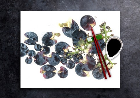 set de table personnalisé Double raisins Célestin