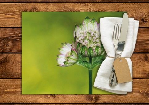 set de table personnalisé Fleur 