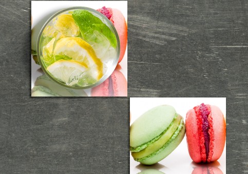 Dessous de verre Macarons