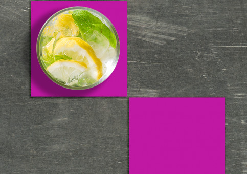 Dessous de verre Oignon rouge