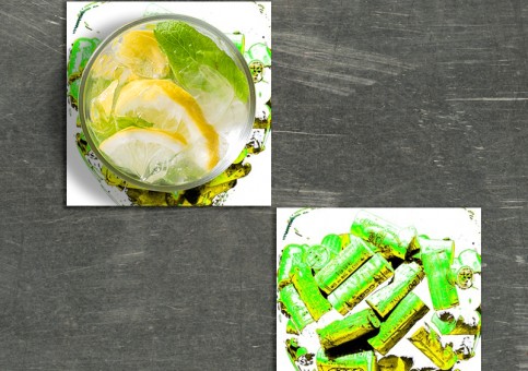 Dessous de verre Bouchons