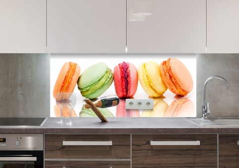 Crédence Macarons