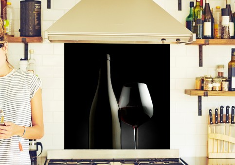 Crédence Bouteille et verre