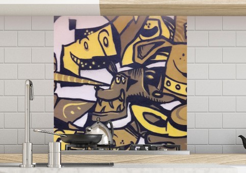 Crédence Graffitis Valence