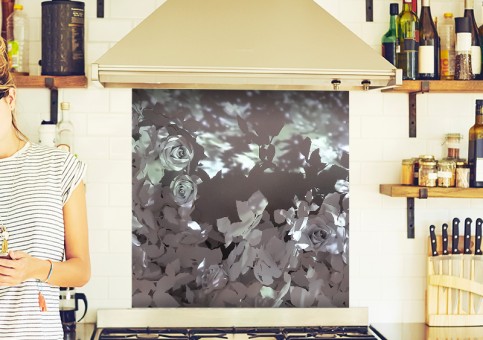 Crédence Fleurs de papier