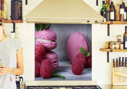 Crédence Macarons