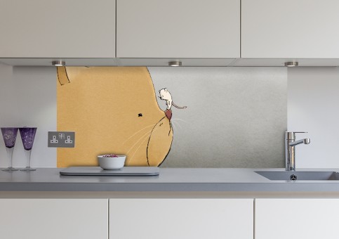 Crédence Chat et souris