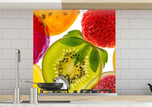 Crédence Meli melo fruits 19