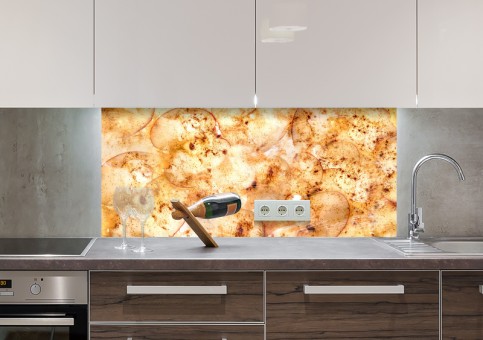 Crédence Pommes en carpaccio