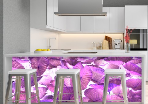 Dessous de bar personnalisé Feuilles