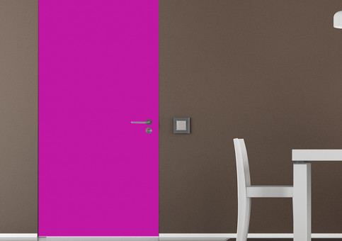 Habillage de porte Oignon rouge