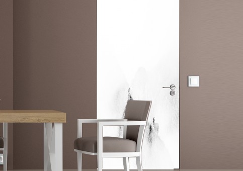 Habillage de porte Chamois