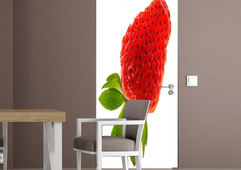 Habillage de porte Fraise