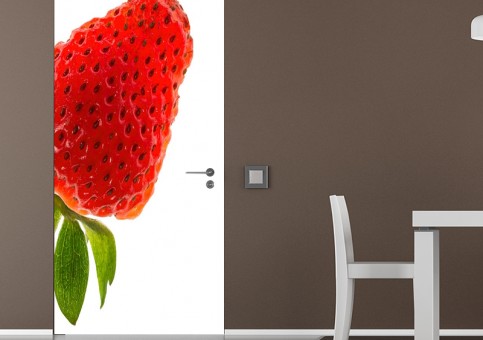 Habillage de porte Fraise