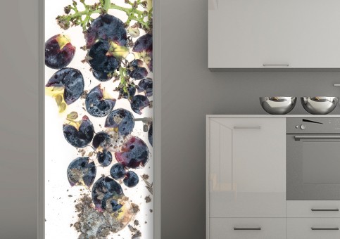 Habillage de porte Raisin Célestin grappe