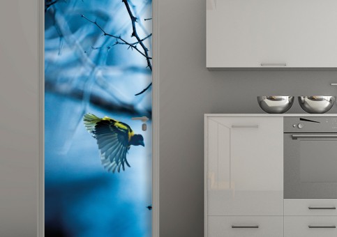Habillage de porte Oiseau Tisserin