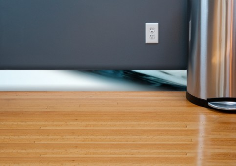 Plinthes personnalisées Eau