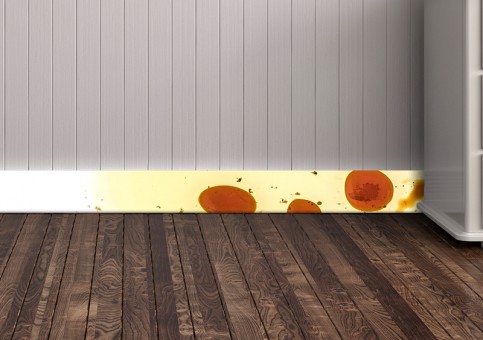 Plinthes personnalisées Oignons rouges