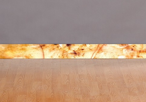 Plinthes personnalisées Pommes en carpaccio