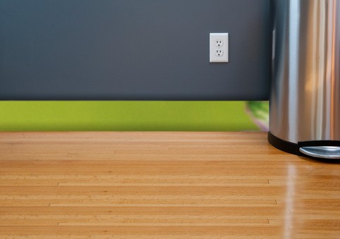 Plinthes personnalisées Fleur 