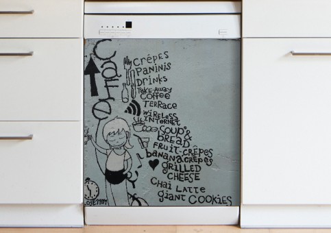 Magnet XXL Menu graffitis 