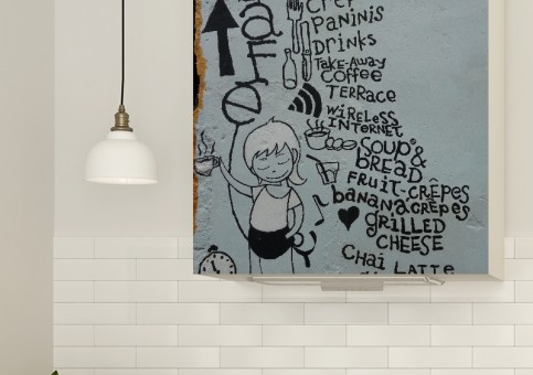 Magnet XXL Menu graffitis 